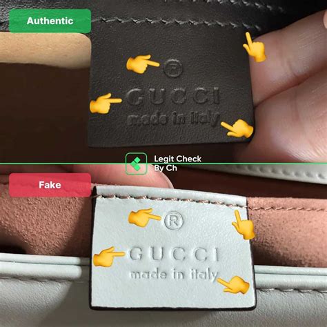 how to notice a fake gucci|authentic gucci bag.